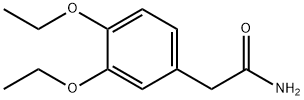 Benzeneacetamide, 3,4-diethoxy- Struktur