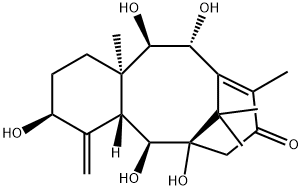 (3S)-1,3,4,4aα,5,6,7,11,12,12aβ-Decahydro-3α,5α,6α,11β,12α-pentahydroxy-9,12aβ,13,13-tetramethyl-4-methylene-6,10-methanobenzocyclodecen-8(2H)-one|
