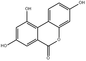 3,8,10-trihydroxy urolithin Structure