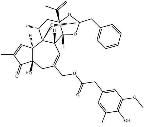 -Iodoresiniferatoxin Struktur