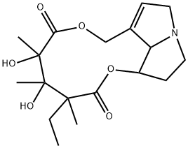 (12ξ,13ξ)-14,19-Dihydro-12,13-dihydroxy-14-methylcrotalanan-11,15-dione Struktur