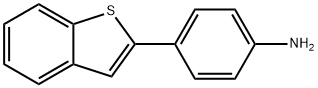 4-苯并[B]噻吩-2-基苯胺, 54492-95-4, 结构式