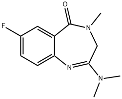 氟马西尼杂质10, 548487-68-9, 结构式