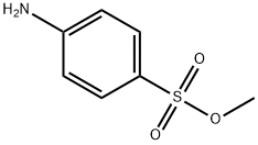 Benzenesulfonic acid, 4-amino-, methyl ester Struktur