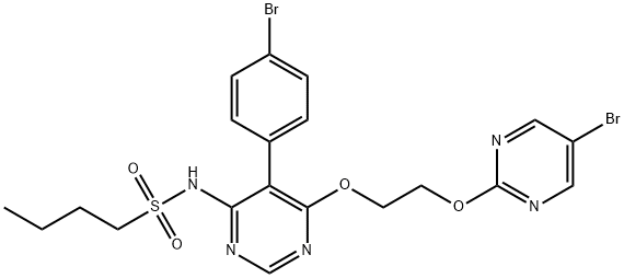 Macitentan (n-butyl analogue) Structure