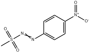 Diazene, 1-(methylsulfonyl)-2-(4-nitrophenyl)-,56075-39-9,结构式