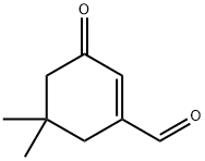 1-Cyclohexene-1-carboxaldehyde, 5,5-dimethyl-3-oxo- 化学構造式