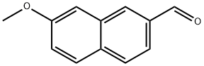 2-Naphthalenecarboxaldehyde,7-methoxy-(9CI) Struktur