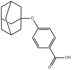 4-(Adamantan-1-yloxy)-benzoic acid 结构式