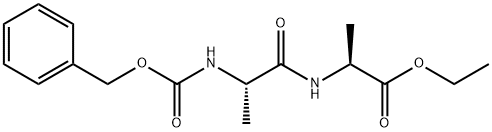 L-Alanine, N-[(phenylmethoxy)carbonyl]-L-alanyl-, ethyl ester (9CI) Structure