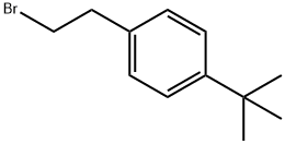 Benzene, 1-(2-bromoethyl)-4-(1,1-dimethylethyl)- 结构式