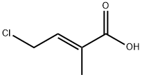 2-Butenoic acid, 4-chloro-2-methyl-, (2E)-