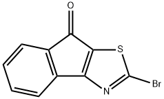 2-溴-茚-8-氧代<1,2-D>噻唑, 57107-16-1, 结构式