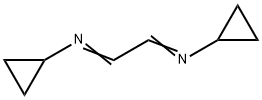 GLYOXY-BIS-(CYCLOPROPYLIMINE) Structure