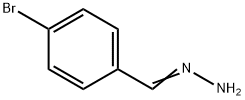 Benzaldehyde, 4-bromo-, hydrazone Struktur