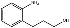 3 - (2 - 氨基苯基)丙 - 1 - 醇, 57591-47-6, 结构式