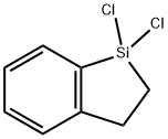 1H-1-Silaindene, 1,1-dichloro-2,3-dihydro- Struktur