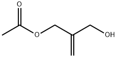 1,3-Propanediol, 2-methylene-, 1-acetate 化学構造式