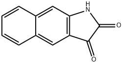 1H-Benz[f]indole-2,3-dione Structure