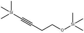 Silane, trimethyl[[4-(trimethylsilyl)-3-butyn-1-yl]oxy]- Structure