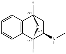 2-ENDOMETHYLAMINO-BENZOBICYCLO(2,2,1)-HEPTANE Struktur