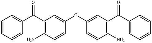 Methanone, 1,1'-[oxybis(6-amino-3,1-phenylene)]bis[1-phenyl- Structure