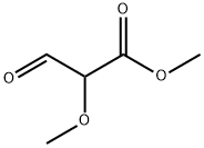 Propanoic acid, 2-methoxy-3-oxo-, methyl ester 化学構造式