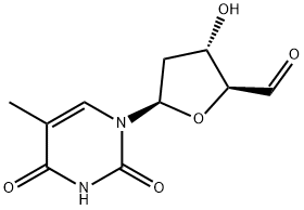 thymidine-5'-aldehyde 结构式