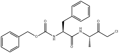 benzyloxycarbonylphenylalanyl-alanine chloromethyl ketone Structure