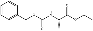 Cbz-Ala-OEt 化学構造式