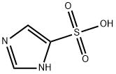 1H-イミダゾール-4-スルホン酸 化学構造式