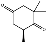 1,4-Cyclohexanedione, 2,2,6-trimethyl-, (6S)-