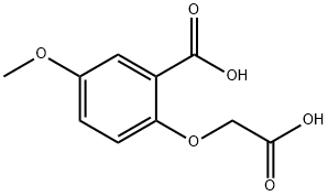 Benzoic acid, 2-(carboxymethoxy)-5-methoxy-