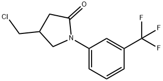 氟咯草酮衍生物-脱3-氯, 61213-51-2, 结构式
