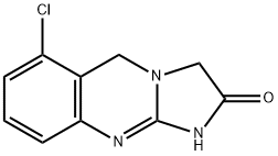 Dechloro Anagrelide, 61834-95-5, 结构式