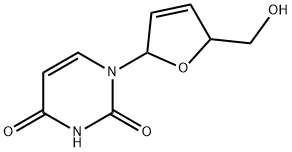 1-(5-(hydroxymethyl)-2,5-dihydrofuran-2-yl)pyrimidine-2,4(1H,3H)-dione   (BI-ITMD-B013) Structure