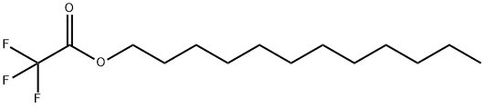 Acetic acid, 2,2,2-trifluoro-, dodecyl ester Structure