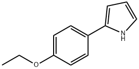 2-(4-乙氧基苯基)吡咯, 623905-25-9, 结构式