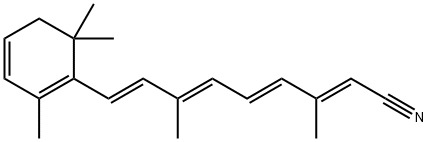 VitaMin A2 Nitrile, 6248-59-5, 结构式