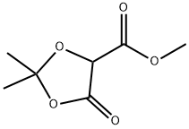 1,3-Dioxolane-4-carboxylic acid, 2,2-dimethyl-5-oxo-, methyl ester 化学構造式
