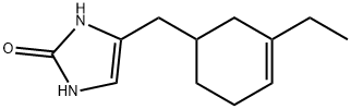 2H-Imidazol-2-one,4-[(3-ethyl-3-cyclohexen-1-yl)methyl]-1,3-dihydro-(9CI) 结构式