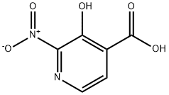 3-羟基-2-硝基异烟酸,63045-74-9,结构式