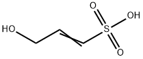 1-Propene-1-sulfonic acid, 3-hydroxy- Structure