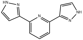 Pyridine, 2,6-di-1H-pyrazol-3-yl- Struktur