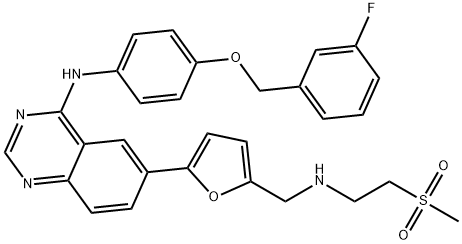 拉帕替尼杂质P, 633370-23-7, 结构式