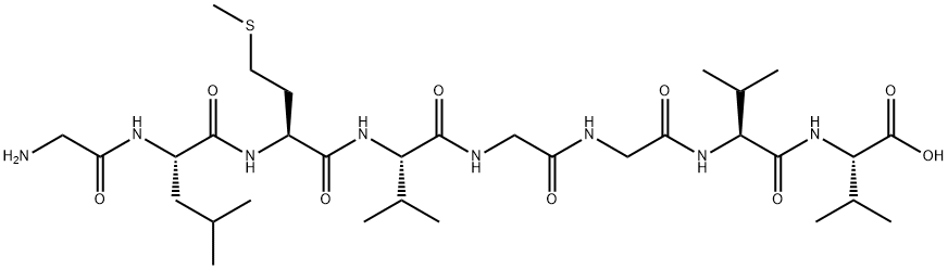 β-Amyloid (33-40) Struktur