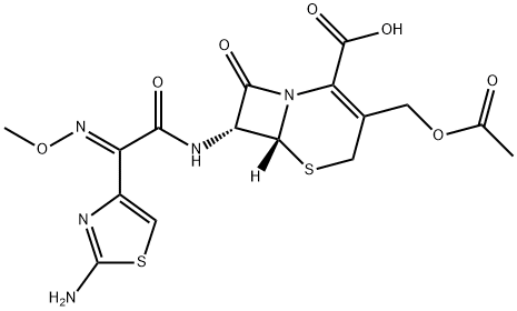 头孢噻肟EP杂质D, 63527-53-7, 结构式