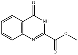 2-Quinazolinecarboxylic acid, 3,4-dihydro-4-oxo-, methyl ester 结构式