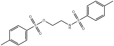 2-((4-methylphenyl)sulfonamido)ethyl 4-methylbenzenesulfonate Structure
