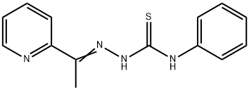 2-Acetylpyridine-(4-phenylthiosemicarbazone) Struktur